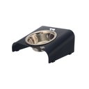 Ver imagem 1 de Comedouro Elevado Inclinado Individual Gato Preto