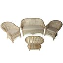 Ver imagem 1 de Conjunto Bali Telado em Fibra Sintética Area Externa Jardim Varanda