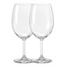 Par Taças Vinho Água Cristal Titânio Bohemia Roberta 540ml - 1