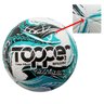 Bola Futebol De Campo Topper Boleiro Sem Costura Impermeável 4964 Branco/Verde - Colorido - UN - 4
