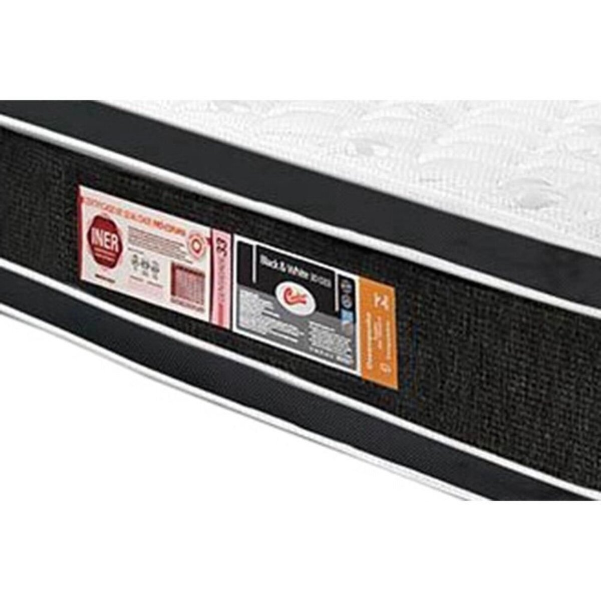 Cama Box Queen Castor Black e White Air Double Face D33 158x198x54 + Box Castor - 4