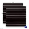 2 Paineis Canaletado Preto 1,22 X 1,22 - 1