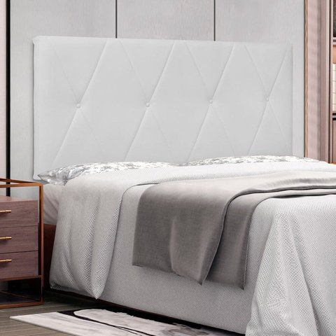 Cabeceira Suspensa Queen 160cm Aquilla Branco