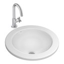 Ver imagem 2 de Cuba de Sobrepor Lavatório Redonda 45x45cm Branco - L.1271.17