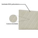 Ver imagem 4 de Cabeceira Suspensa King 195cm Esmeralda Bege