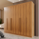 Ver imagem 2 de Guarda Roupa Casal 6 Portas 6 Gavetas Olimpia Valverde Moveis Cinamomo