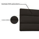 Ver imagem 4 de Cabeceira Suspensa Solteiro 90cm La Itáliana Marrom
