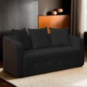 Ver imagem 6 de Sofá Orgânico Tokio 3 Lugares 195cm Bouclê Facto:bouclê Preto