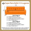 Ver imagem 6 de Capas de Sofá 2 e 3 Lugares com 9 Fixadores:chumbo