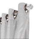 Ver imagem 2 de Cortina para Varão em Tecido Blackout Bia 2,70 X 1,90 Branco