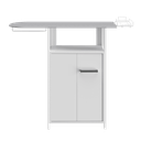 Ver imagem 3 de Passadeira Panto Movel para passar roupa c/Tecido Térmico porta e prateleira-Branco multivisao PASSA