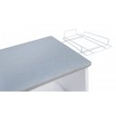 Ver imagem 4 de Passadeira Panto Movel para passar roupa c/Tecido Térmico porta e prateleira-Branco multivisao PASSA