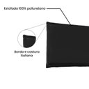 Ver imagem 4 de Cabeceira Suspensa Casal 140cm Veneza Preto
