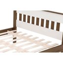 Ver imagem 5 de Cama de Casal Cm8007 Amêndoa/branco - Tecno Mobili