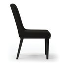 Ver imagem 7 de Cadeira Sala de Jantar Base Madeira Preto Kit 4 Sofia Suede Preto D03 - D'rossi