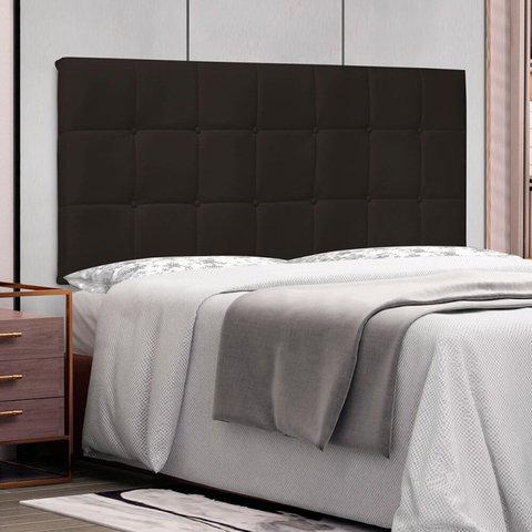 Cabeceira Suspensa Queen 160cm Verona Marrom