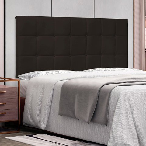 Cabeceira Suspensa King 195cm Verona Marrom