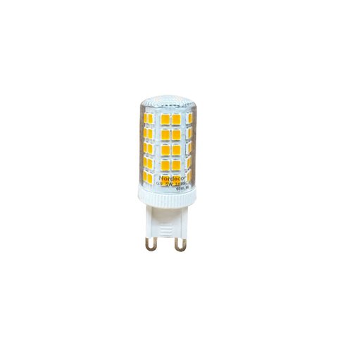 Lâmpada de Led G9 5w 220v 2.400k Branco Quente - Nordecor 1173