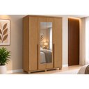 Ver imagem 1 de Guarda Roupa 4 Portas 2ESP 2g Pé Alonzo Lopas Amêndoa