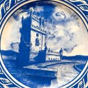Ver imagem 3 de Prato Decorativo Portugues Artesanal Luiz Salvador Mod 4