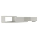 Ver imagem 3 de Rack Extensível para TV até 60 Polegadas 220cm Portas Ripadas Aruá CabeCasa MadeiraOriginals