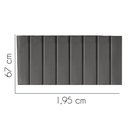 Ver imagem 2 de Painel Estofada Carla 195cm King Size Para Cama Box Quarto Suede Cinza Escuro Grafite - Gat Magazine