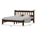 Ver imagem 2 de Cama Super King Size Madeira Perola Cor Castanho
