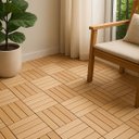 Ver imagem 1 de Kit 4 Decks 23,5x23,5cm Madeira Maciça Área Interna