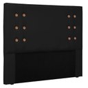 Ver imagem 2 de Cabeceira Queen 160cm Corano Gênova Preto