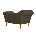 Ver imagem 3 de Namoradeira Recamier Sofá Decorativo 02 Lugares Dubai Corano Marrom - Incasa Decor