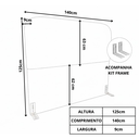 Ver imagem 5 de Cabeceira de Cama Box Casal 140cm Orgânica Caramelo - Corino