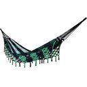 Ver imagem 1 de Rede Grande Luxo de Dormir P/ Casal 4,40 Metros Várias Cores Cor:verde com Preto