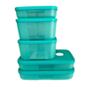 Tupperware Freezertime Cor Verde Kit 5 Peças Tupperware Freezertime Cor Verde Kit 5 Peças - 1