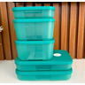 Tupperware Freezertime Cor Verde Kit 5 Peças Tupperware Freezertime Cor Verde Kit 5 Peças - 2