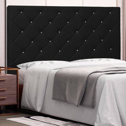 Cabeceira Casal 140cm Tânia Spezzia Preto
