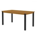 Ver imagem 1 de Mesa de Madeira Monaco 160 Cm Preto/nature - Art Panta