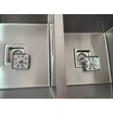 Ver imagem 5 de Cuba Gourmet Dupla Quadrada 78x43cm em Aço Inox - Construinox