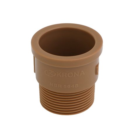 Adaptador Curto Soldável Krona 25mm X 3/4"