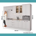 Ver imagem 7 de Armário de Cozinha Completa com Balcão Milla Olivia Flex Carraro Branco