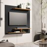 Painel para Tv Smart até 32 Polegadas Oregon Prateleira - Cores - Comprar Moveis em Casa: Preto / na - 1