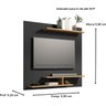 Painel para Tv Smart até 32 Polegadas Oregon Prateleira - Cores - Comprar Moveis em Casa: Preto / na - 2