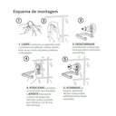 Ver imagem 2 de Cabide de Plastico Cromado Ganchos Ventosa Future 404cr