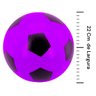 Kit 20x Bola de Vinil Pingo Dente de Leite Futebol - Roxo - 3