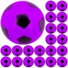 Kit 20x Bola de Vinil Pingo Dente de Leite Futebol - Roxo - 1