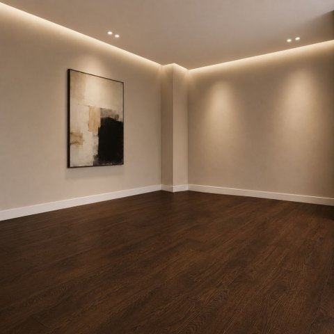 Piso Vinílico em Manta PVC 0,7mm Antiderrapante 8m² Imita Madeira Fosco Carvalho