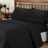 Colcha Dupla Face Casal Queen 6 peças Preto Casen - Lençol Incluso - 4