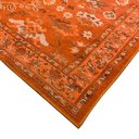 Ver imagem 3 de Tapete Sala Classico Oriental 200X250 Cm Tipo Belga Laranja