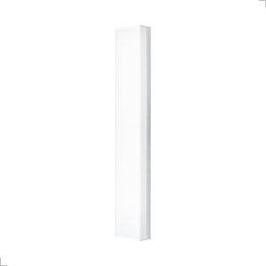 Luminária de Sobrepor Flat Led 4000k Luz Neutra 18w 59cm Branco Bivolt