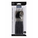 Ver imagem 3 de Conjunto Talheres 12 Peças de Inox / Preta