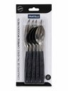 Ver imagem 3 de Conjunto Talheres 12 Peças de Inox / Preta